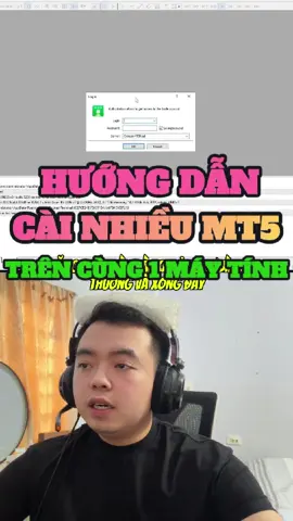 Hướng dẫn cài nhiều MT5 chạy trên cùng 1 máy tính hay 1 VPS #forextrading #xauusd #dongdongtv #bottrade #vps 