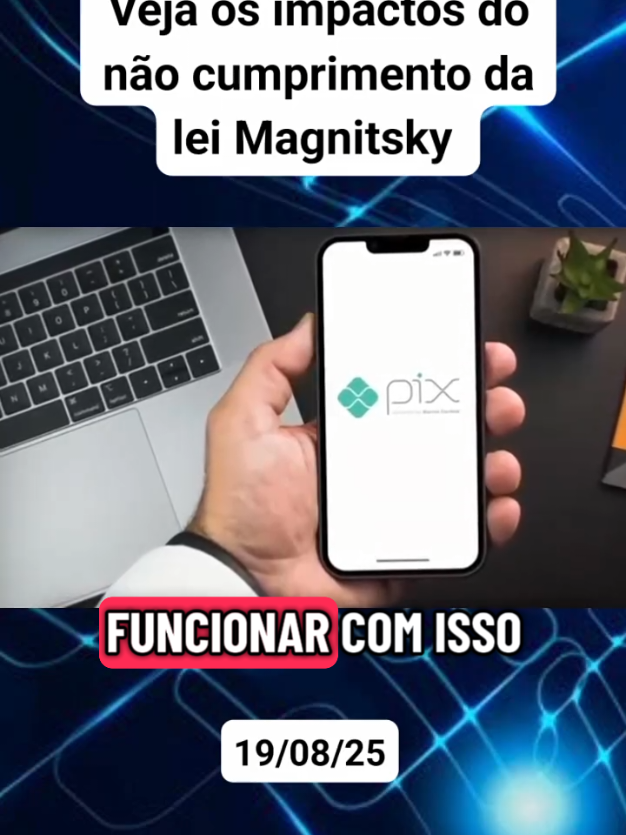 Veja os impactos do não cumprimento da lei Magnitsky . #noticias #politica #goldnewsoficial Confira a vitrine de Goldnews Oficial no TikTok! https://vt.tiktok.com/ZSAL4sq9u/?page=TikTokShop