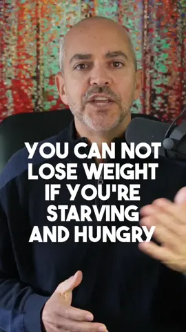 you can't lose weight if you're starving #programyourselfthin #weightlossmindset