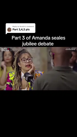 Replying to @Austin part 3 Amanda seales debate #amandaseales 