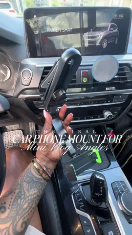 Here’s all the deets! My car angles wouldn’t be as good without this thing. It’s the most reliable!  #fyp #carphonemount #visorphoneholder #tiktokmademebuyit #contentcreatortips 