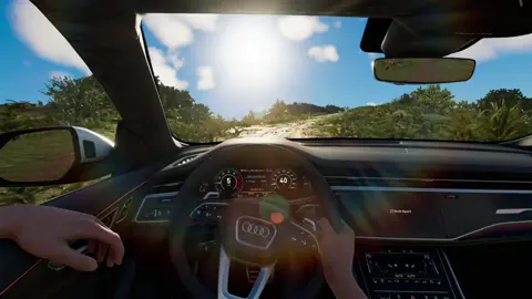 Audi and mountain driving🤩 #game #crewmotorfest #driving #audi #fyp 
