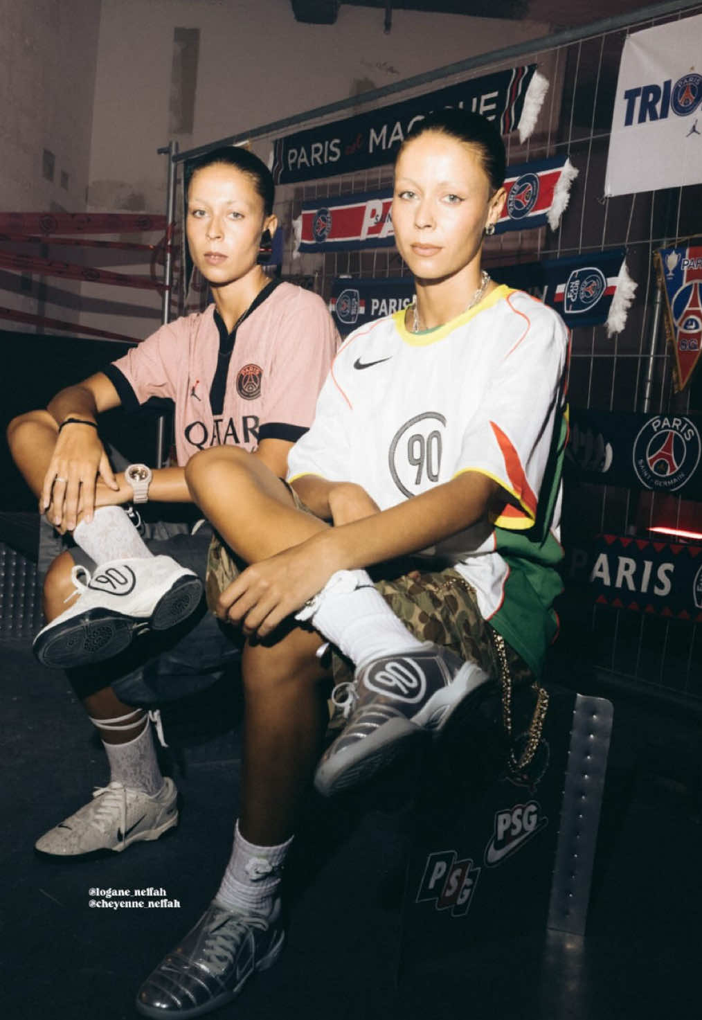 On découvert le nouveau maillot du @psg en avant première avec @Nike Football ! MERCIII ❤️ 