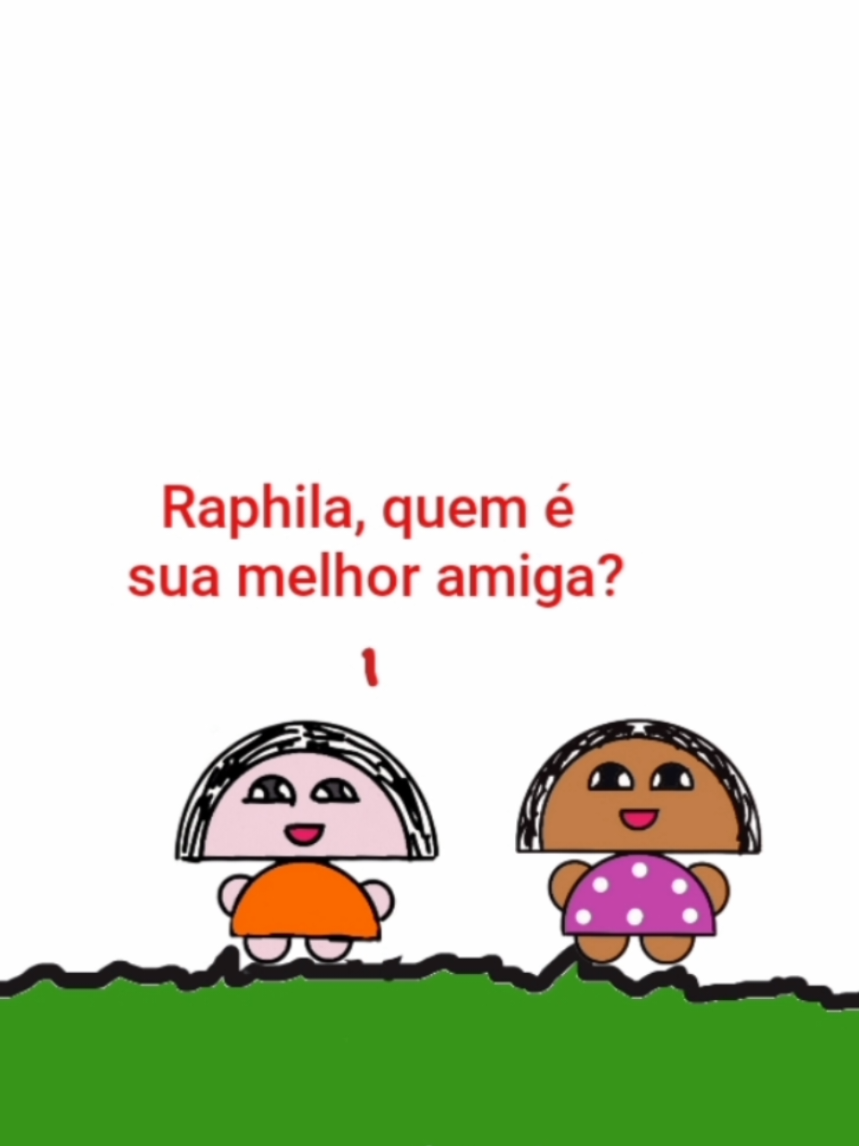 Quem é sua melhor amiga?  #fyp #bestfriend #garotasapoiamgarotas #amigas #desenhoanimad 