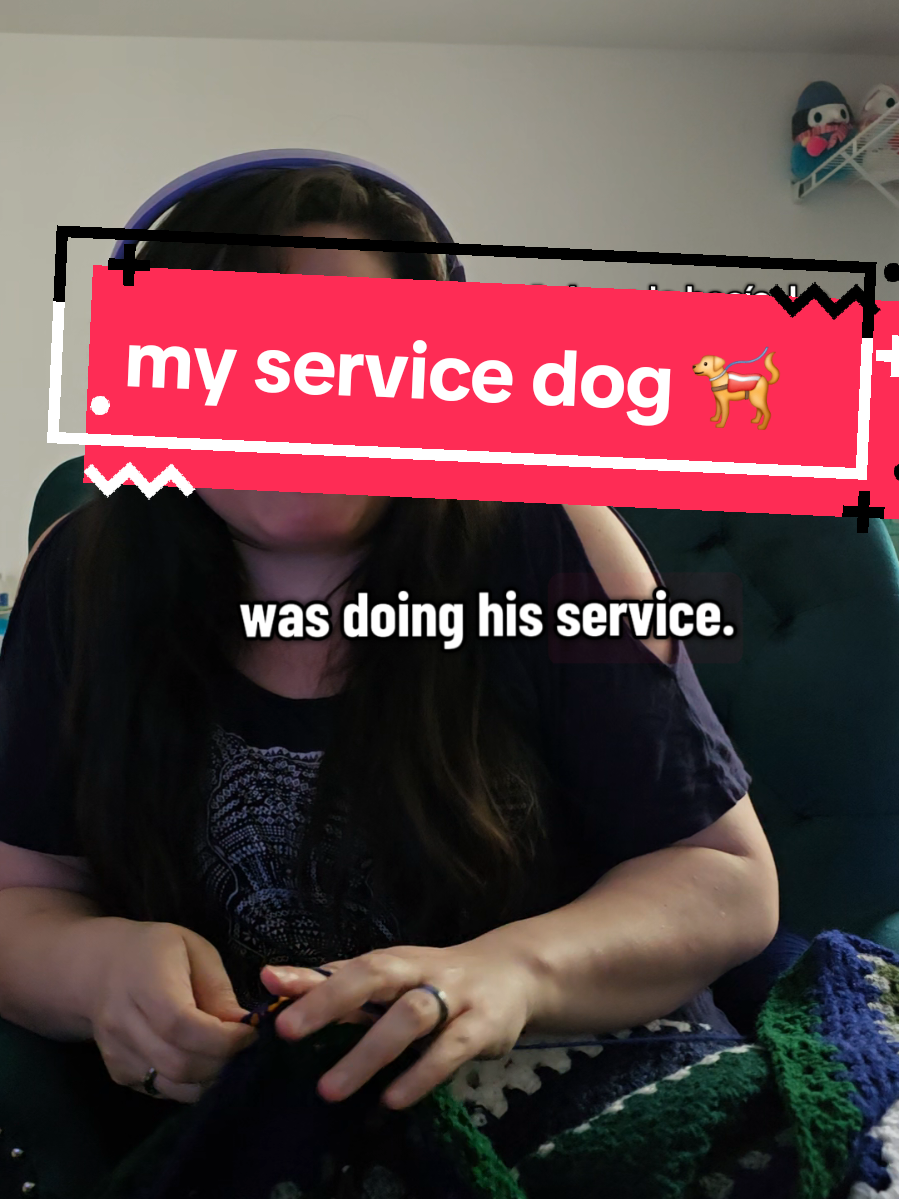 any dog can be a #servicedog and sometimes it's unintentional #chronicillness #crohnsdisease #spoonielife 