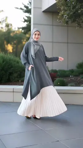 HAYNA Lizzy Tunik (All Colors) - Tunic Atasan Wanita Lengan Panjang #tunik #tunikwanita #atasanwanita #atasanwanitalenganpanjang #tunikmuslimah 