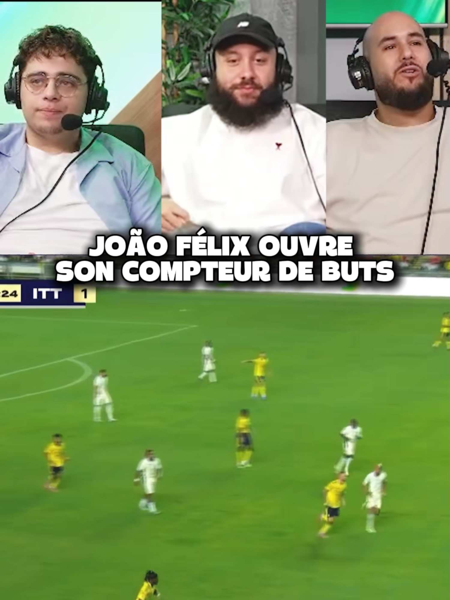 JOÃO FÉLIX OUVRE SON COMPTEUR DE BUTS 2-1 Al Nassr #zackanani #footballtiktok #spl