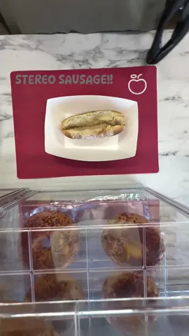 Stereo Sausage ZeroForks Food #amputee #Foodie #streetfood 