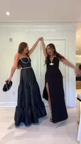 moments before our bestie bride walked down the aisle !! #weddingguestdress #bridesmaidsdance #bridesmaidsdresses #outfitcheck #weddingfitcheck 