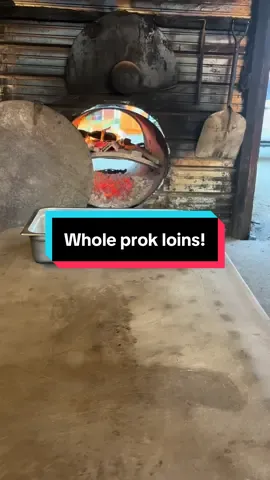 Pork Loin….. Well see yall Thursday! #bbq #porkloin #pitcooked #hickory #blockpits 