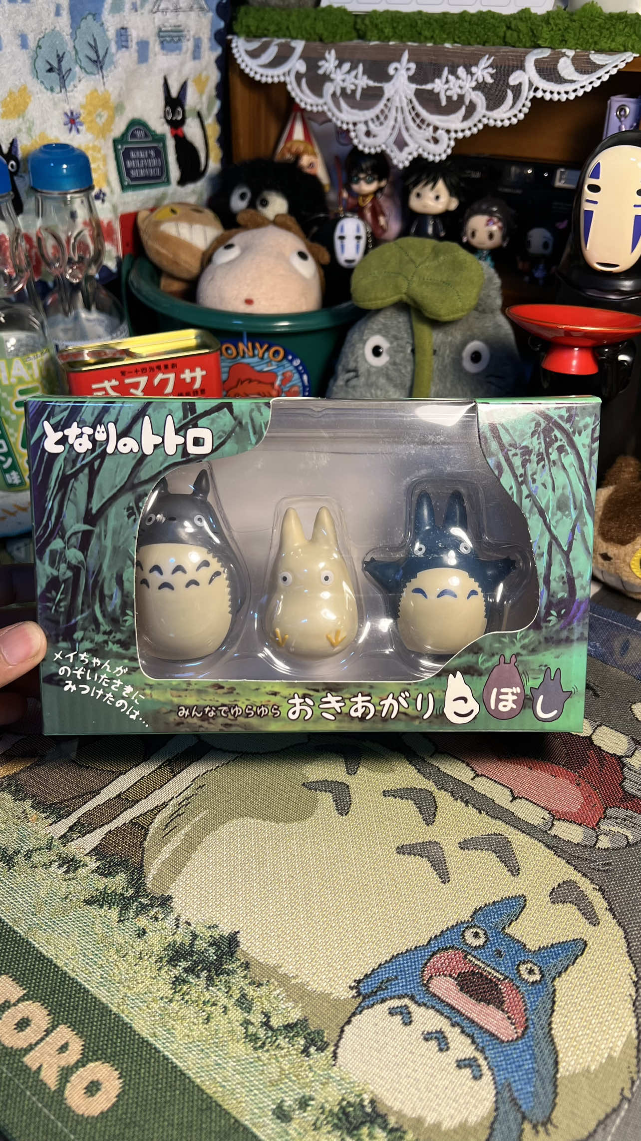 ꒰ ตุ๊กตาล้มลุกโตโตโร่ ꒱ #ghibli #ghiblistudio #totoro #โตโตโร่ #สตูดิโอจิบลิ 