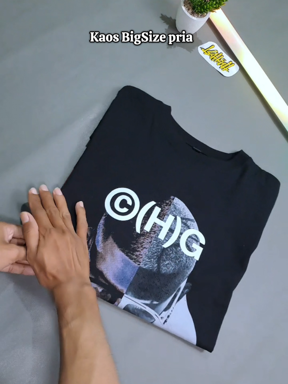 kaos bigsize Jumbo pria lengan pendek keren original #rekomendasitshirt #kaosbigsize #kaosjumbo 