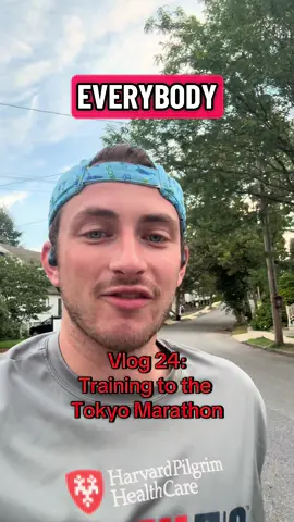 Vlog 24 Road to the #tokyomarathon Today’s workout. Intervals: 2 miles at Half Marathon Pace, 3 minutes rest, 2 x mile at 10k pace with 3 minutes rest #runtok #Running #training #marathontraining 