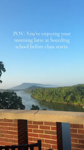 The best coffee spot on campus! #boardingschool #privateschool #chattanooga #highschool #baylorschool 