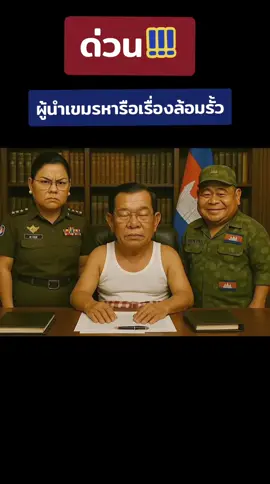 ล้อมคอกเขมร​ 🤣😂🇹🇭#เทรนด์วันนี้ #tiktokviral #คลิปตลก #korgenai #ฮุนเซน 