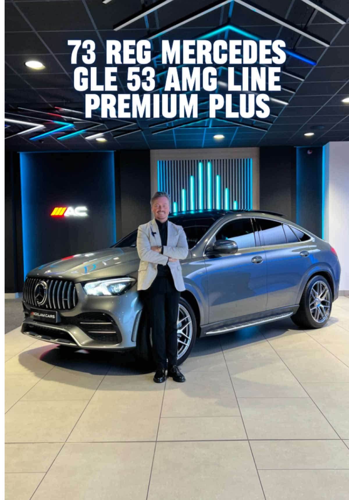 The perfect balance of power, style & luxury 💨 2023 73 Mercedes AMG GLE53 3.0 Premium Plus 4Matic+ Coupe Live Priced at £67,490 - Buy & Reserve Online - Contact Richard on 07714216989 or Business WhatsApp us on 07724101010 📲  Finished in Selenite Grey Metallic paired with 22” AMG Alloys, Panamericana Grille, Privacy Glass & Black Nappa Leather/Suede Interior with Red Detailing & all the luxury of the Premium Plus package.  ✔️Sliding panoramic sunroof ✔️Air suspension ✔️Switchable sports exhaust ✔️AMG Performance steering wheel ✔️Heated & cooled front electric seats with memory ✔️Burmester surround sound ✔️Head up display ✔️Heated & cooled front cupholders ✔️360 Camera ✔️Adaptive cruise control ✔️Advanced ambient lighting ✔️Wireless mobile charging Only 17,766 Miles with Full Mercedes Service History #amg #gle53 #mercedes #amggle #acklamcars