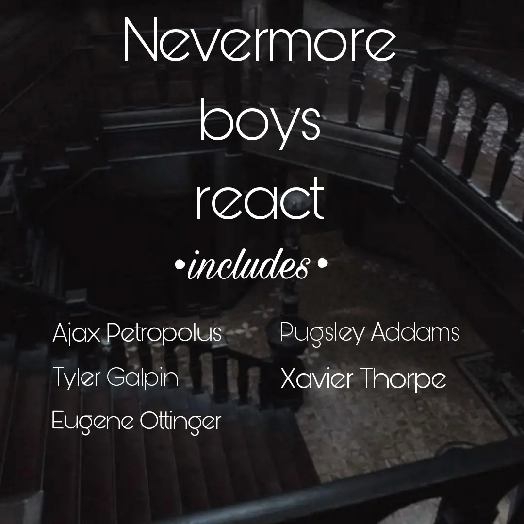 THIS TOOK A WHILE, btw i know that Tyler didn't went to Nevermore but shh i've gotta feed yall in some ways #headcannon #wednesdaynetflix #nevermore #fyp #fyyp 