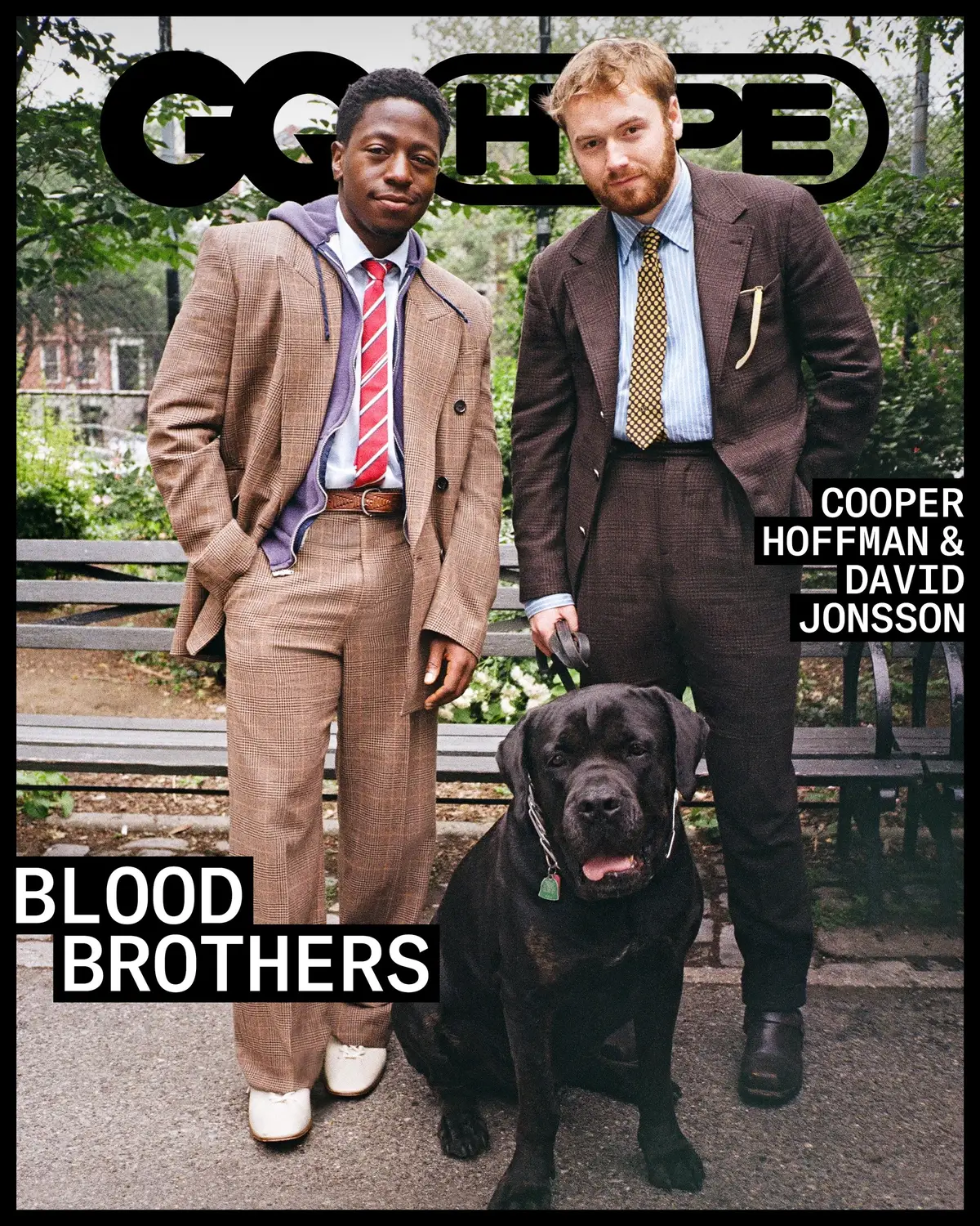 #CooperHoffman and #DavidJonsson star in #TheLongWalk, a dystopian drama that’s ultimately about the bond between two young men from very different backgrounds—which led to a friendship that’s just as deep (and more fun) offscreen.  Read the full GQ Hype at the link in bio. 