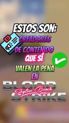 estos son👀: creadores de contenido que sí valen la pena🙋, en BloodStrike!!! @Dvi 💞#BloodStrike #EmbajdorBloodStrike #BloodStrikeLATAM