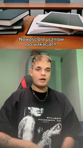 Nowość dla uczniów #szkoła #zmiana 