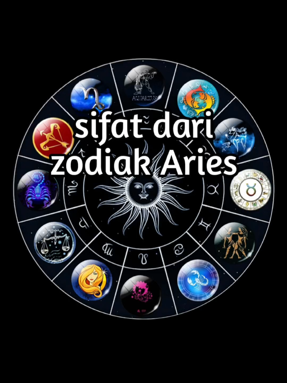 sifat dari zodiak Aries #zodiaktiktok #zodiac #aries #fyp #branda 