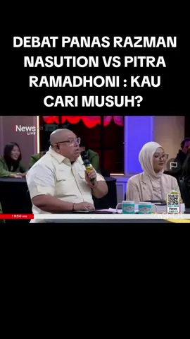 Razman Nasution bertengkar melawan Pitra Ramadhoni, Sampai dibilang botak & badut #pitraromadoni #razmannasution #rakyatbersuara #fyppppppppppppppppppppppp 