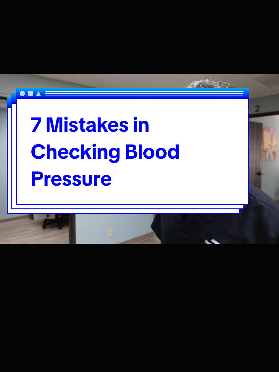 7 Mistakes Nurses Make When Checking Blood Pressure #BloodPressure #Hypertension #HealthAwareness #NursingTips #HeartHealth 