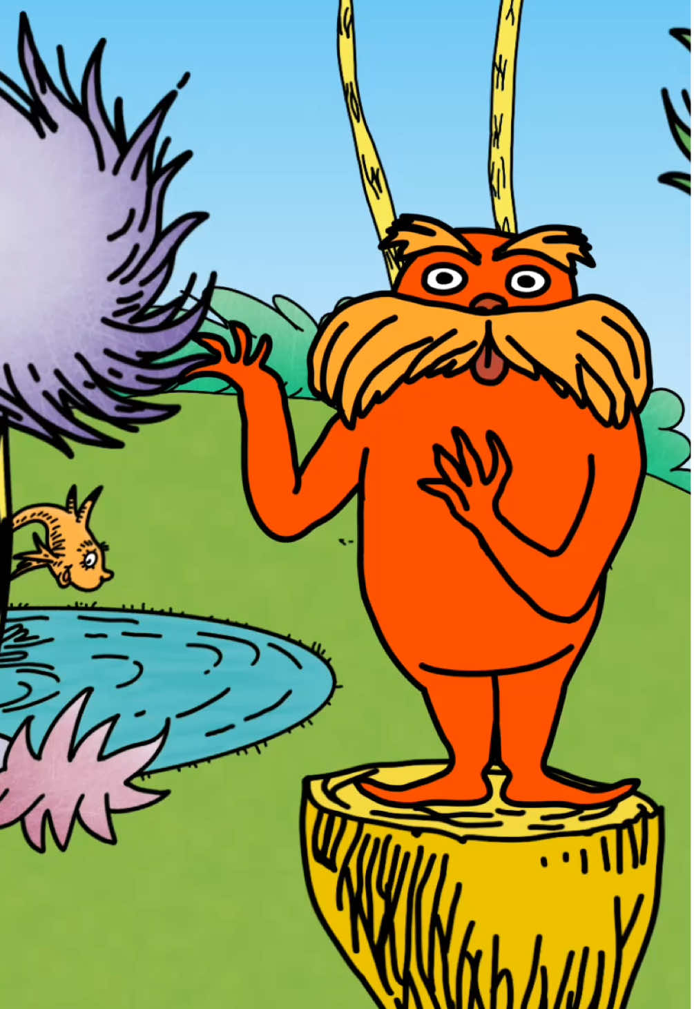 I’m Bashful! ASHBY Lorax Animated @ASHBY  #lorax #ashby #animation #ashbylorax #animationmeme 