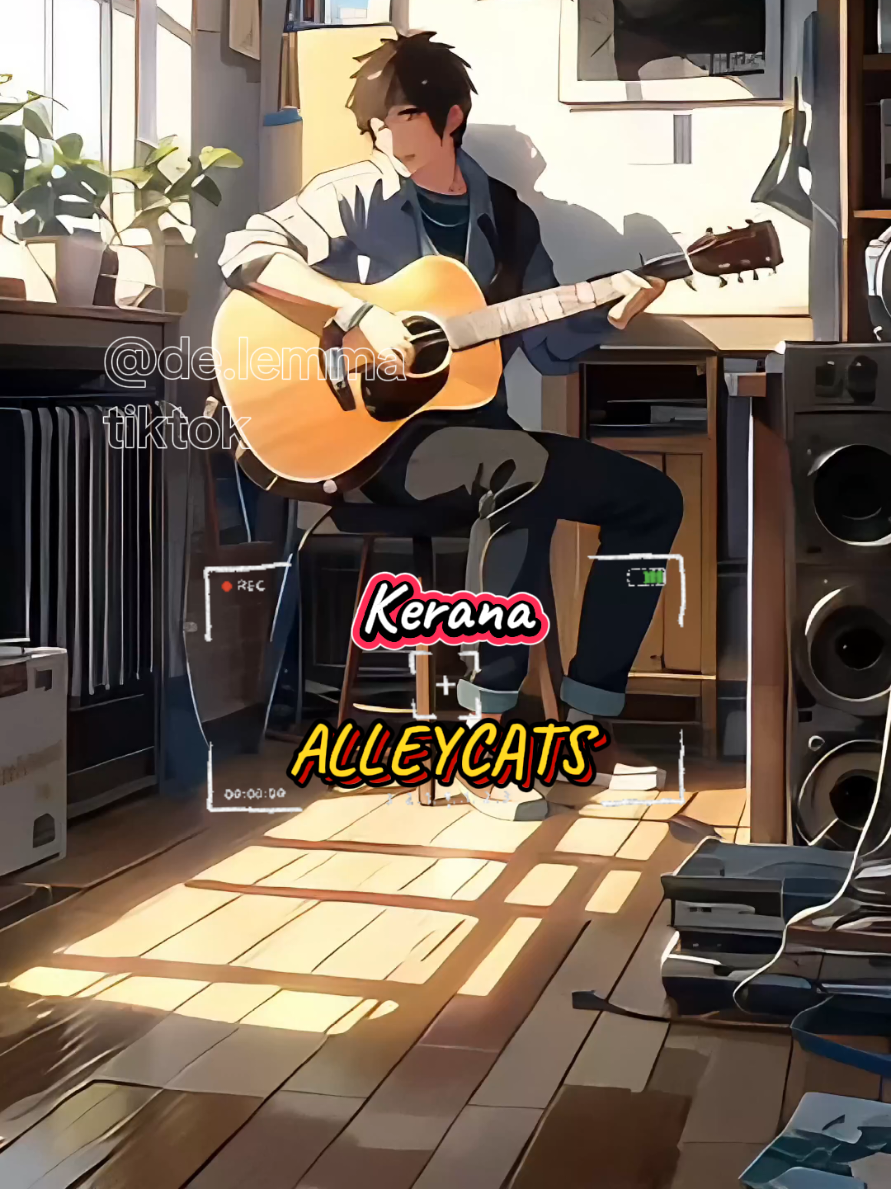 alleycats kerana #jiwang #rock #muzik #fyp #ai 