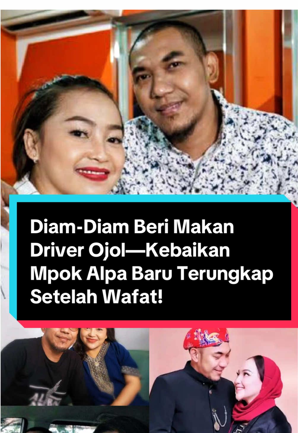 Diam-Diam Beri Makan Driver Ojol—Kebaikan Mpok Alpa Baru Terungkap Setelah Wafat!