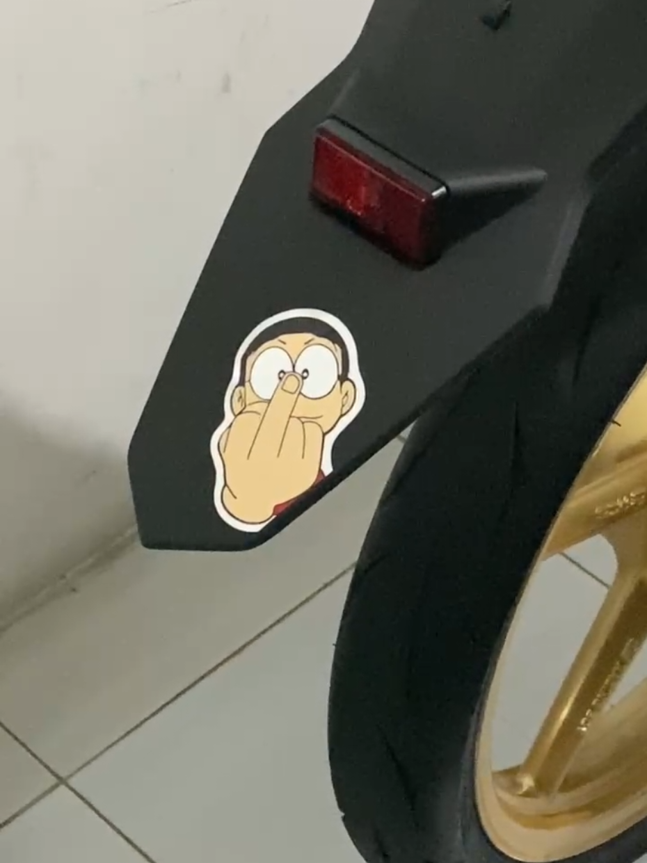 gaperlu sangar seng penting rejeki lancar. #ternosontek #cb150r #promomakanmerdeka 