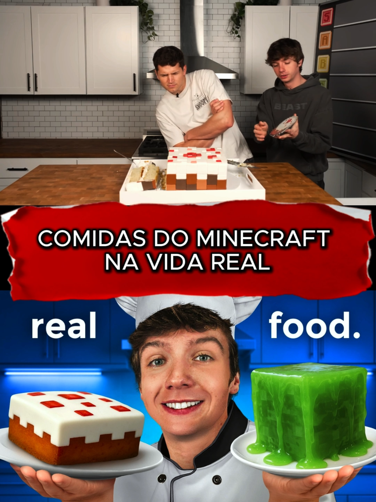 Part 1 | Comendo todas comidas do Minecraft na Vida Real  #fyp #cortes #Minecraft #comida  O segredo para ganhar muito dinheiro e deixar de ser CLT, quer aprender? acesse  o link na bio 🤝😉 created by: Karl