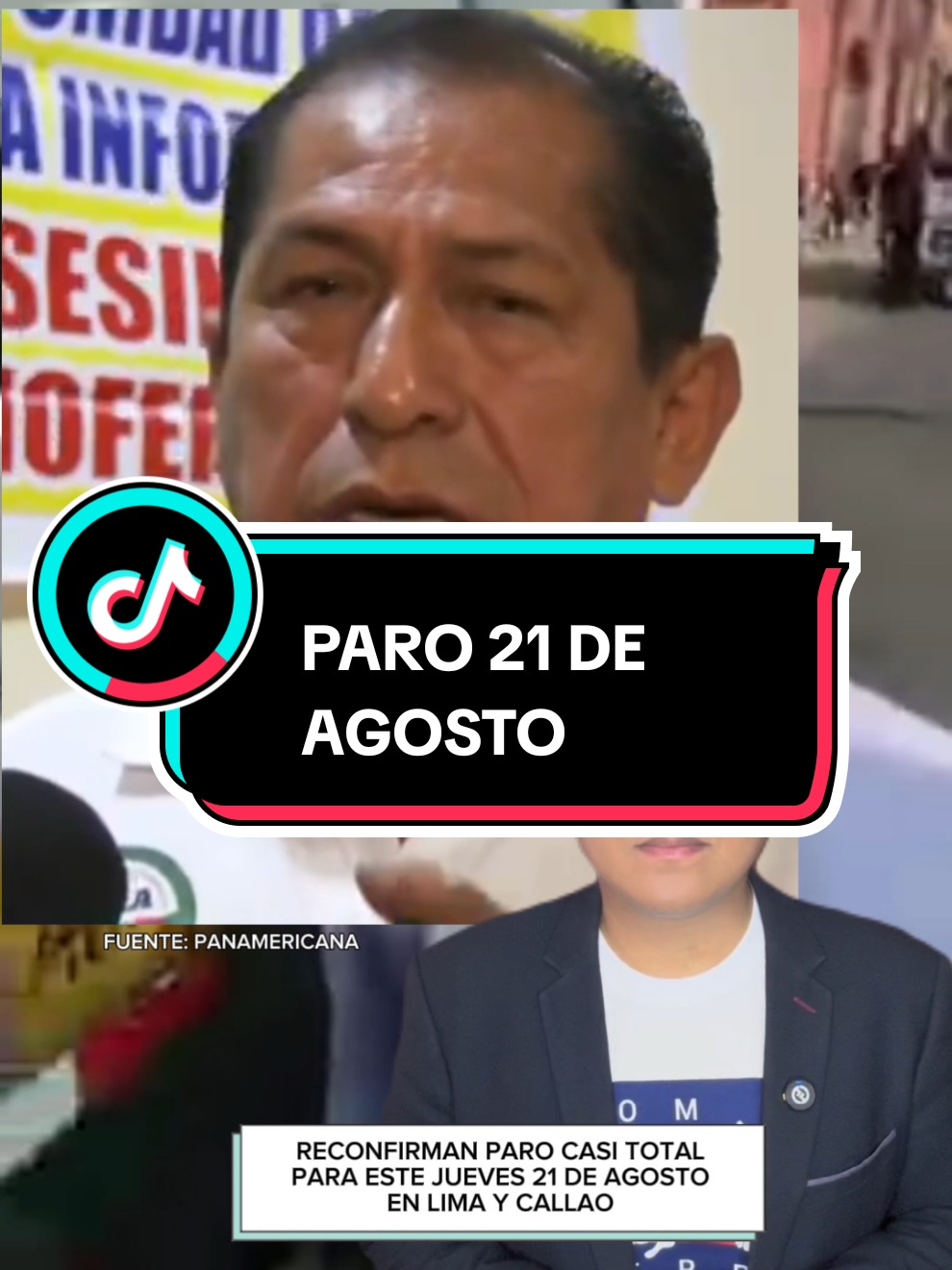 #tiktokinformativo #tiktokinforma #elchicodelasnoticias #paro #transporte 