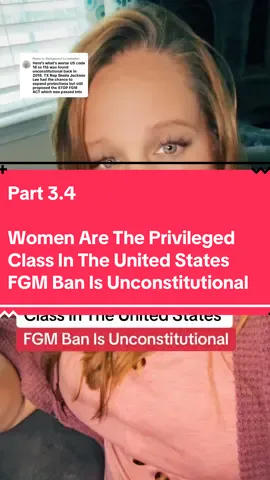 Replying to @Darkguyver #themanicuredmom #womenaretheprivlegedclass #womenprivilege #forcedcircumcision #boysdeservebetter 