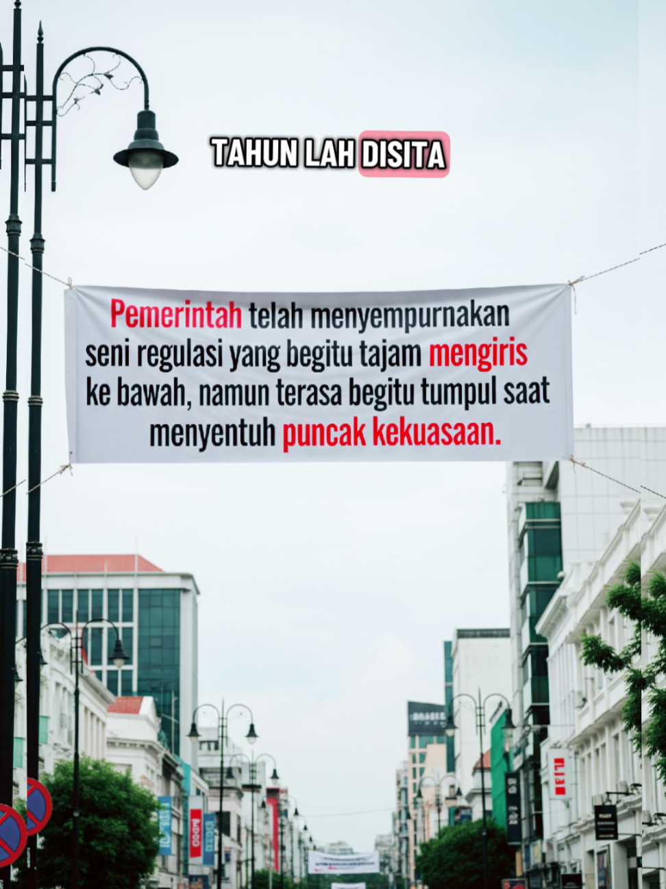 Pemerintah telah menyempurnakan seni regulasi yang begitu tajam mengiris ke bawah, namun terasa begitu tumpul saat menyentuh puncak kekuasaan#srimulyani #bebanrakyat 