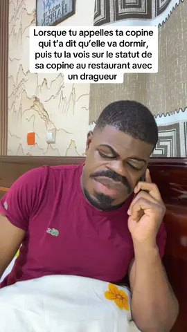 Pourtant elle a dit qu’elle va dormir 🙆🏽‍♂️