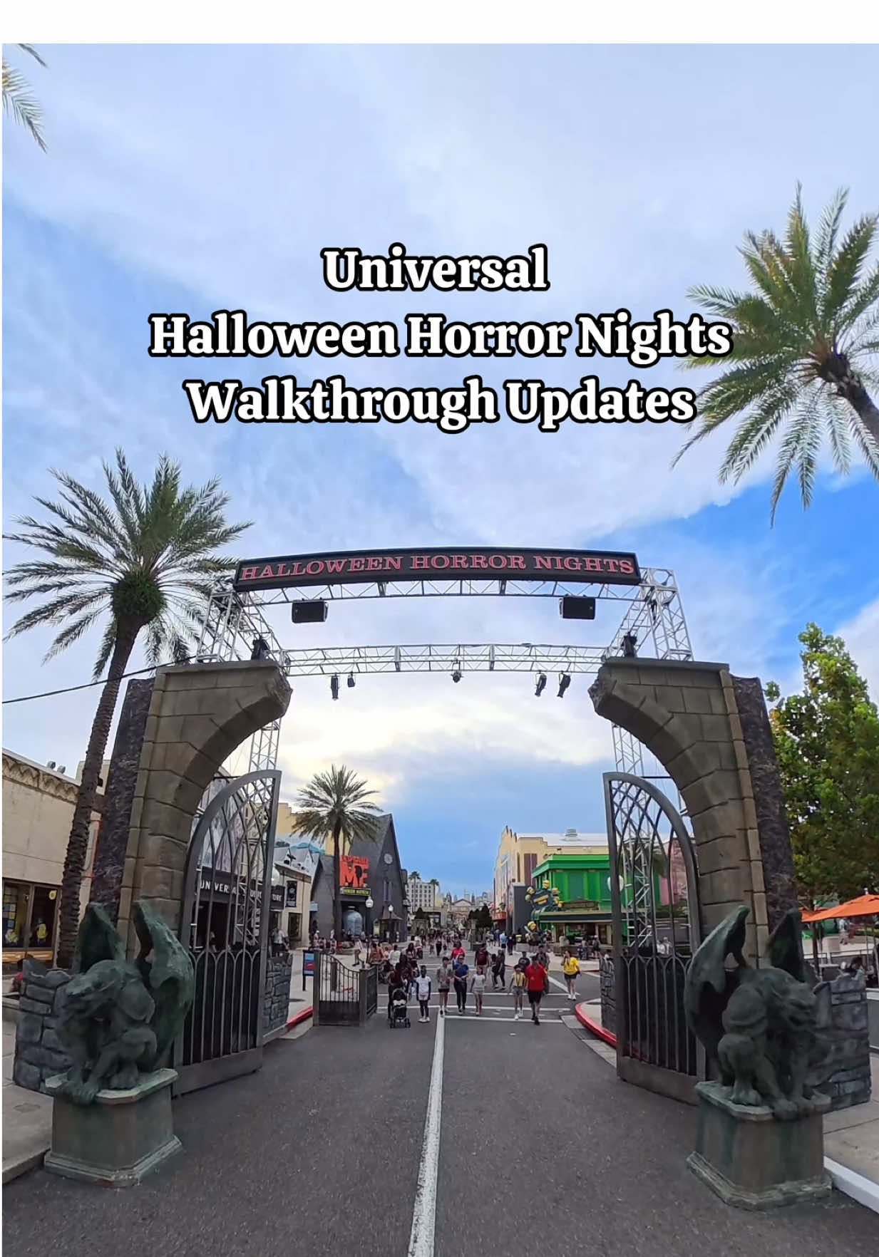 Halloween Horror Nights Walkthrough Update, We’re just 2 weeks away and the scarezones are almost ready 😈 It’s almost time! • • • #hhn #halloweenhorrornights #universalorlando #universalmoments #insta360 