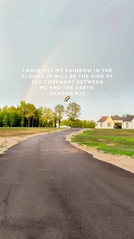Over my home and over my family, God’s promises stand true. Just like He placed the rainbow in the sky as a covenant of His faithfulness, I’m reminded that His Word never fails and His love never ends. 🌈 What are some ways God has revealed his promises in your life?