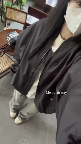 Mê outfit này#outfit #aokhoacbomber 