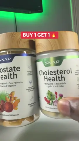 Prostate Health and Cholesterol Health 
