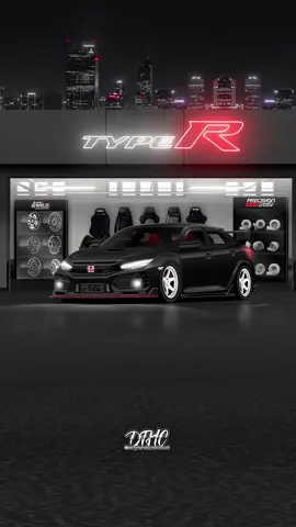 Civic FK8 Type R🖤🔥 Owner : @marcosvarela2277  Thank you for love art and support❤️  #honda #civic #fk8 #typer #dthc 