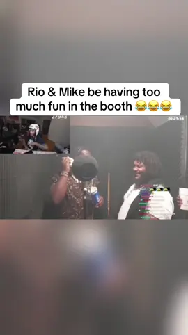 Rio & Mike be having too much fun in the booth 😂😂😂 #fyp #viral #rmcmike #riodayungog #plaqueboymax 