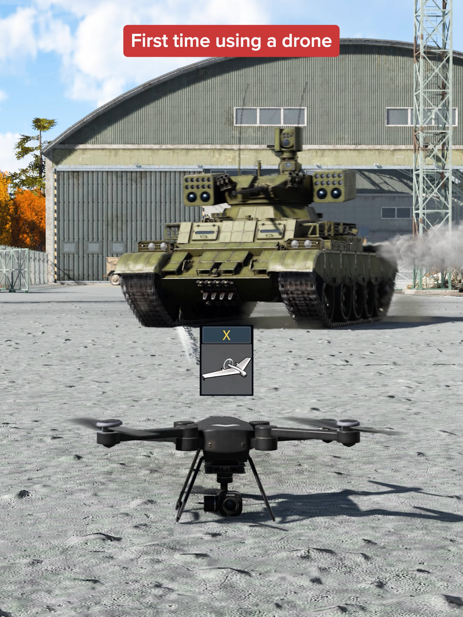 First Time Using a Drone ✈️ #WarThunder #War #Thunder #funny #meme