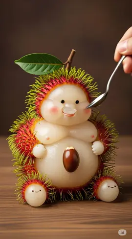 Rambutan Eatting #asmr #aiasmr #satisfyingvideos #eatting #rambutan 