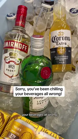 We truly hate to break it to you, but there’s a better way to get that bottle of #wine or #champagne cold in MINUTES! What’s your favorite #cooler or #party #hack? Let us know in the comments! 
