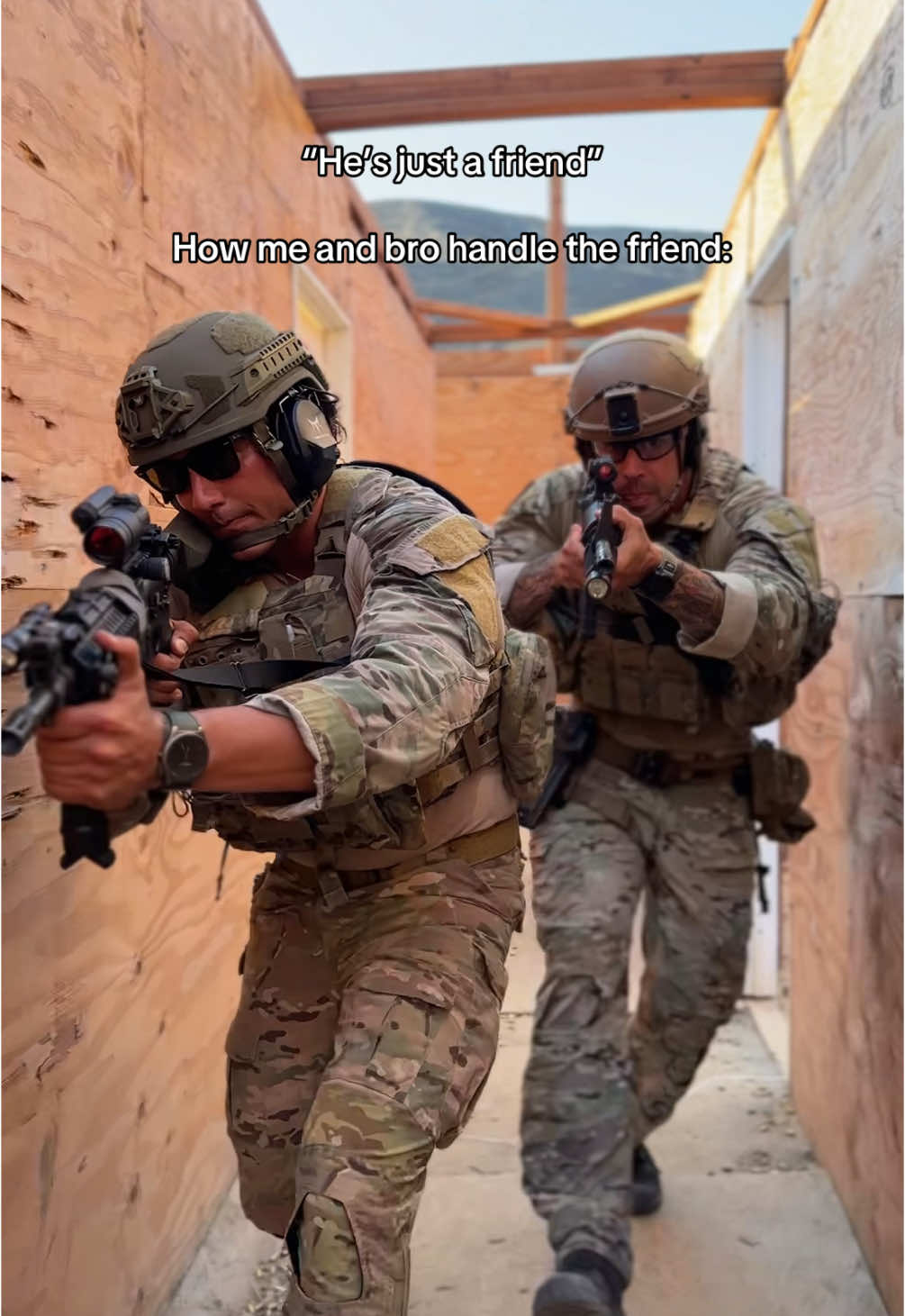 I just wanna talk to him #military #specops #specialoperations