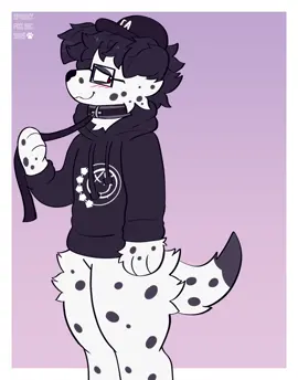wagwag <comm> #spookyfoxinc #furry #furryfandom#furryartist #furryartwork        