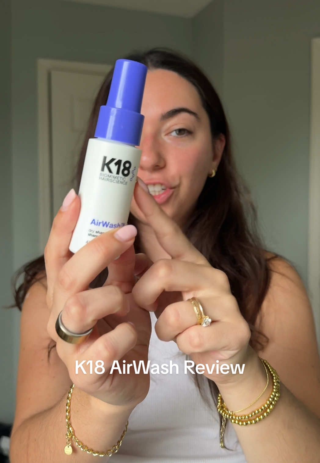 The girls at @K18 Hair are true women in stem 💜💜💜 #k18airwash #dryshampoo #hotpilates #haircare 