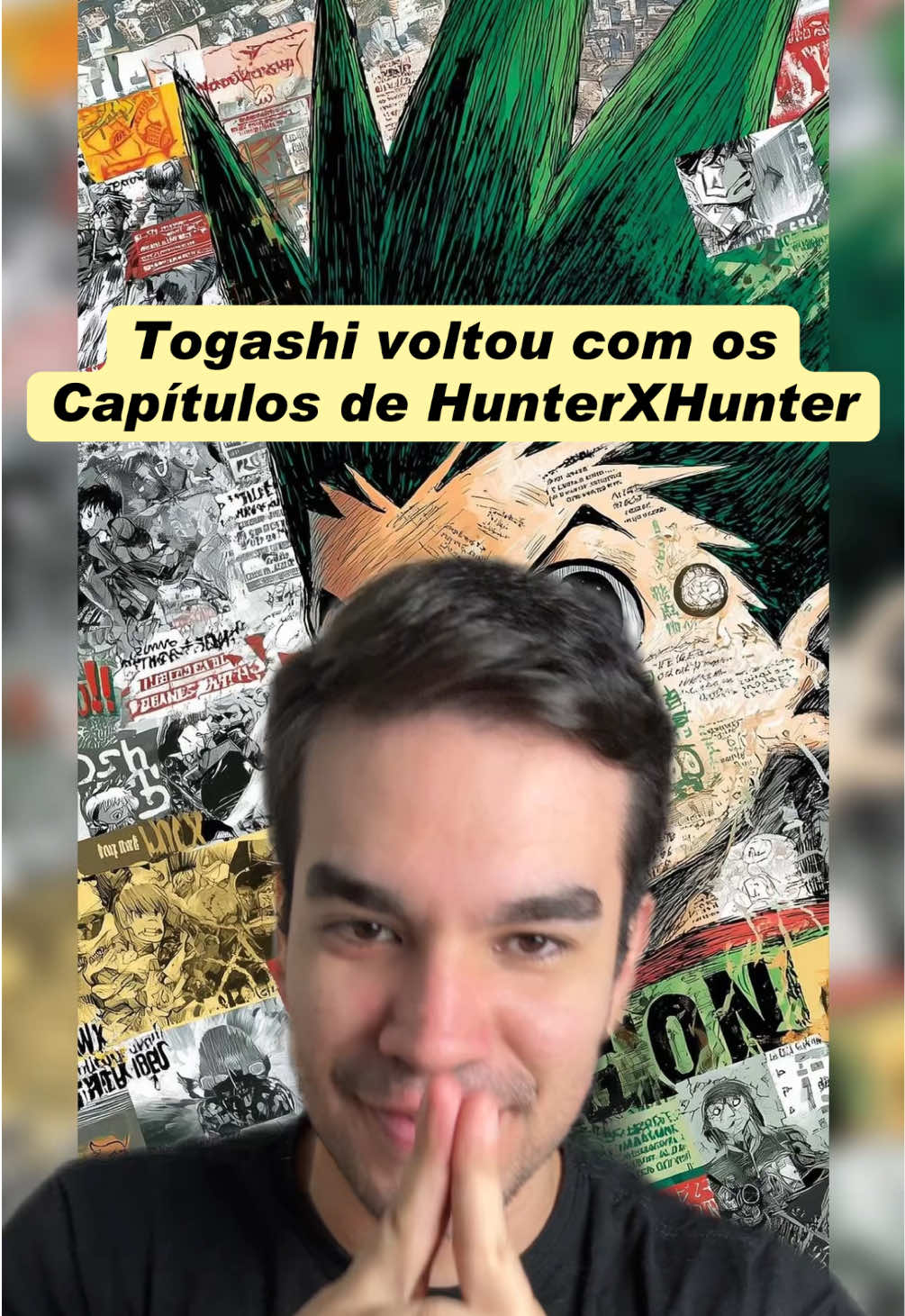 Togashi voltou com o mangá de HunterXHunter após 8 meses #hunterxhunter #anime 
