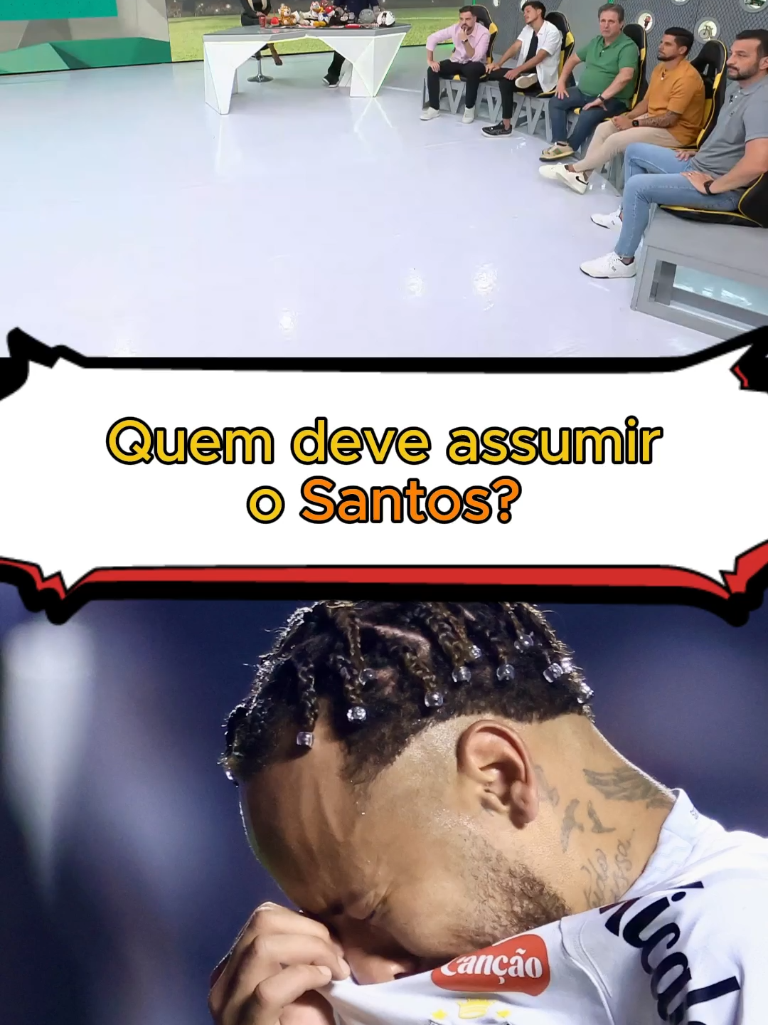 Quem você contrataria? #futebol #donosdabola #brasil #resenha #soufãdefutebol #jogoaberto #fyp #neto #neymarjr #santosfc #vasco